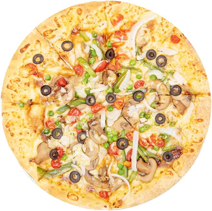 Restaurantware Met Lux 12 Inch Commercial Pizza Pan 1 Coupe Style Pizza Cooking Tray - Heavy-Duty 18-Gauge Aluminum Round Baking Tray Oven-Baking For Pizzas & More (Pack of 3)