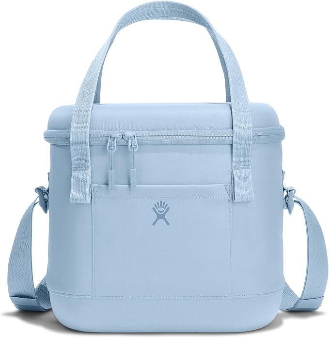 Hydro Flask Cooler Bag for Beach, Beverages and Travel - Insulated Soft Lunch Bag - 12 L Capacity in Surf Blue