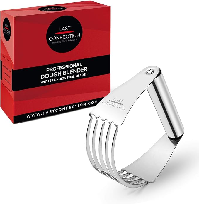 Last Confection Dough Blender, Professional Stainless Steel Pastry Cutter