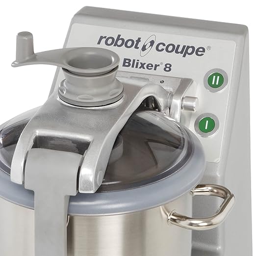 Robot Coupe BLIXER 8 8-Liter Commercial Vertical Blender/Mixer Food Processor with Two Speeds, Stainless Steel