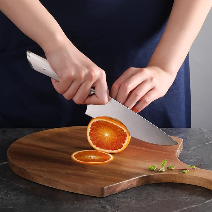 Cangshan HELENA Series German Steel Forged Starter Knife Set (White, 2-Piece)