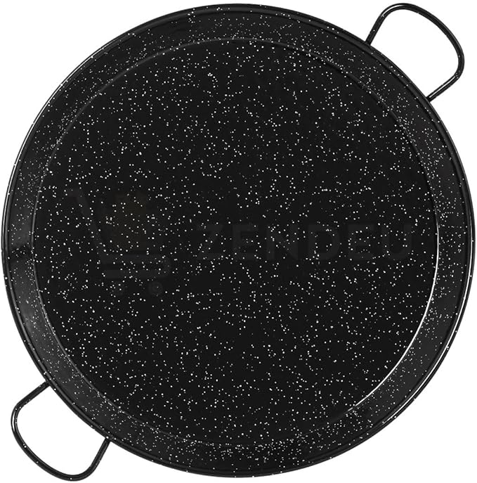 Enameled Paella Pan (Carbon Steel, 20 in - 50 cm (13 Servings))