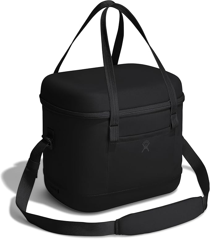 Hydro Flask Cooler Bag for Beach, Beverages and Travel - Insulated Soft Lunch Bag - 20 L Capacity in Black