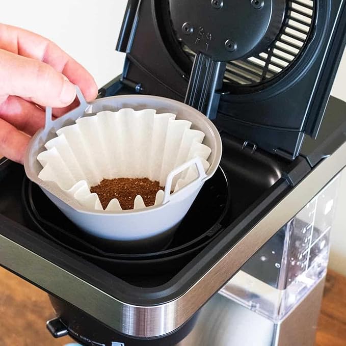 100 Count Coffee Filters,Paper Filter Compatible With OXO Brew 8-Cup Coffee Maker,Work With Single-Serve Accessory Brew Basket For 1-4 Cups (1-4 Cup)