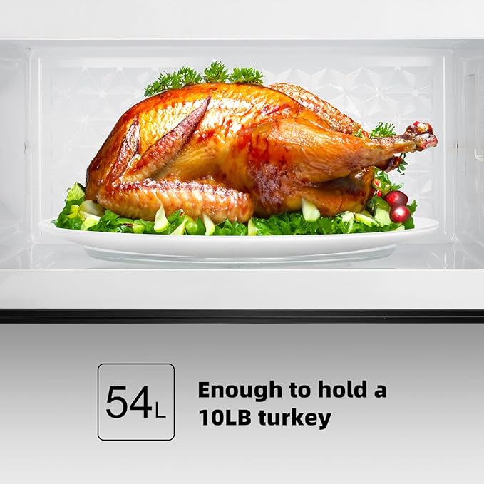 GASLAND Over the Stove Microwave 30 Inch, 1.9 Cu.ft. Over the Range Microwave with 11 Power Levels, One Touch Cooking, 400 CFM,1000W, LED, Turntable, Sensor Cook, Over Stove Microwave Oven, Black