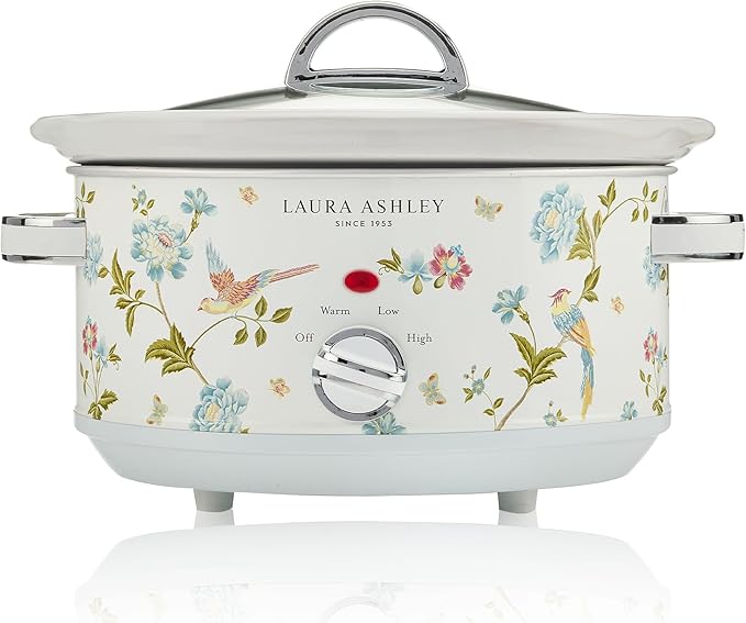 VQ - Laura Ashley 3.5L Slow Cooker - Elveden White