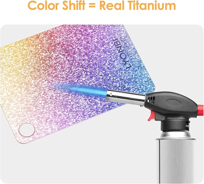 Titanium Cutting Board |100% Pure GR1 Titanium Cutting Board 0.08" Thick |Durable and Double-Sided Cutting Boards for Meat, Fruits and Vegetables | Dishwasher Safe (15" x 10" x 0.08")