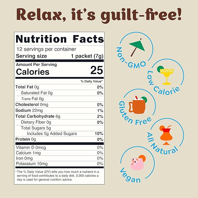Craftmix Espresso Martini Mix, Makes 12 Drinks, Skinny Cocktail & Mocktail Drink Mixers - Instant Coffee Packets - Real Coffee Martini Mix - Vegan Low-Carb, Low-Sugar, Non-GMO, Dairy Free, Gluten Free