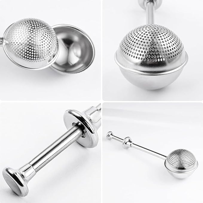 11-Piece Measuring Cups and Spoons Set with Stackable Measuring Cup, Lid, and Flour Duster, Unique Kitchen Gadgets for Baking and Cooking, BPA-Free, Dishwasher Safe
