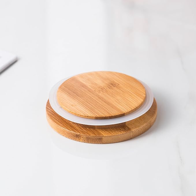 Kitchen Countertop Ceramic Checkered Canisters Set, 3Pcs Grid Pattern Kitchen Jars with Layered Shelves, Sealed Countertop Flour and Sugar Containers, Coffee and Tea Storage