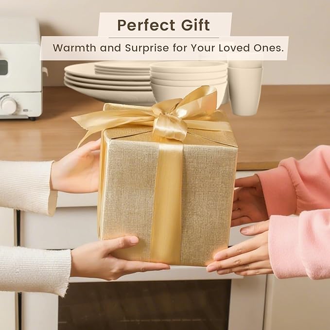 Homienly Premium Wheat Straw Dinnerware Sets, Lightweight & Unbreakable Plates and Bowls Sets,Cups,Service for 4,Dishwasher and Microwave Safe 16 PCS Dish Sets for Home,Camping- Beige