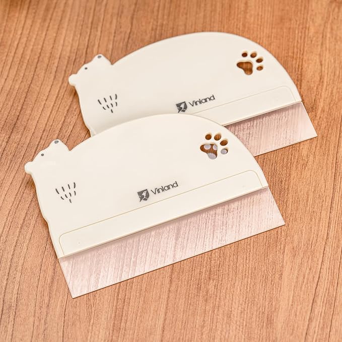 2 Pcs Cake Smoother Scraper, Cake Decorating Supplies Acrylic Cake Scraper Cake Decorating Supplies Food-Grade Transparent Flexible PE Plastic Cake Scraper - Designed for Bread and Cake Decoration