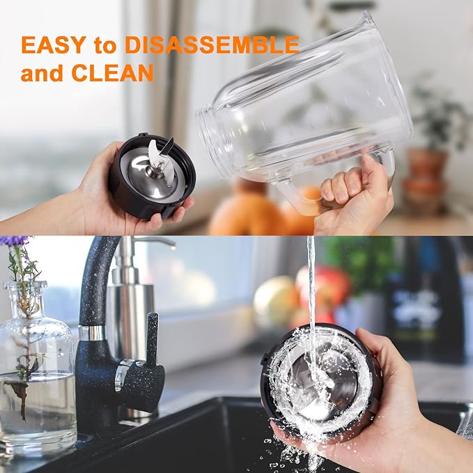 Professional Blender with 1200 Watts and 64 oz Glass Jar Kitchen Countertop Blender for Shakes and Smoothies with High Speed Crushing Smoothie Blender Red for Smoothies Frozen Drinks