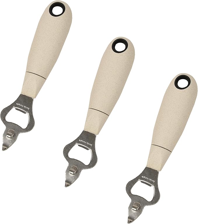 Wheat Straw Kitchen Utensils, Set of 3 (Can and Bottle Openers)