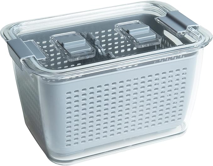 Kitchen Spaces - 1465A6-AMZ Kitchen Spaces Colander Bin, Medium, Gray