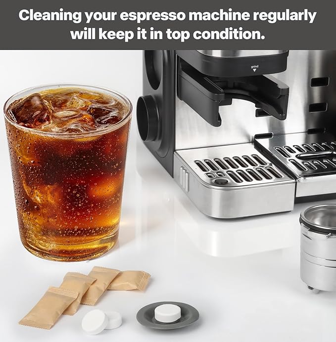 Espresso Cleaning Disc and 12pcs Cleaning Tablets for Ninja Luxe Cafe Accessories