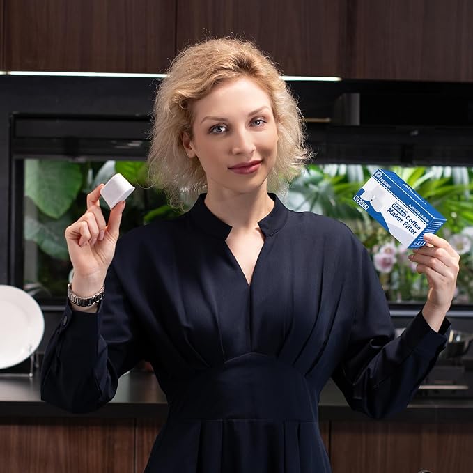 12 Pack Cuisinart Compatible Coffee Filter Replacement by Possiave - Charcoal Water Filter for Cuisinart - Fits all Cuisinart Coffee Machines