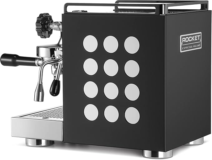 Rocket Espresso Appartamento Nera Espresso Machine | E61 | Heat Exchanger | Black/White