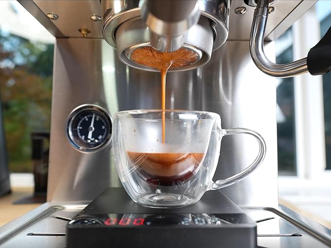 Apex Espresso Machine, Brushed Stainless Steel