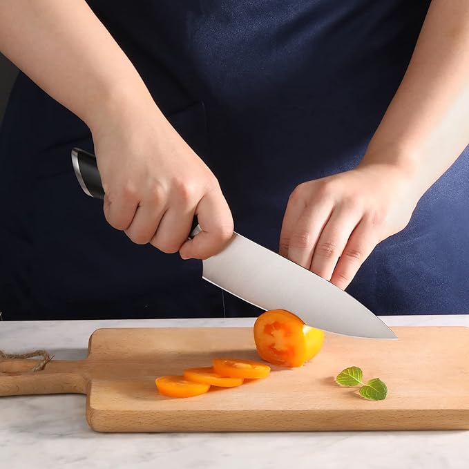 Cangshan ELBERT Series German Steel Forged Starter Knife Sets (Black, 2-Piece)