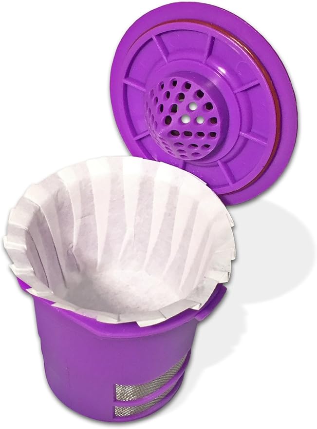 Universal Optional Paper Filters for Refillable K-cups for Keurig Brewers, 300 Count