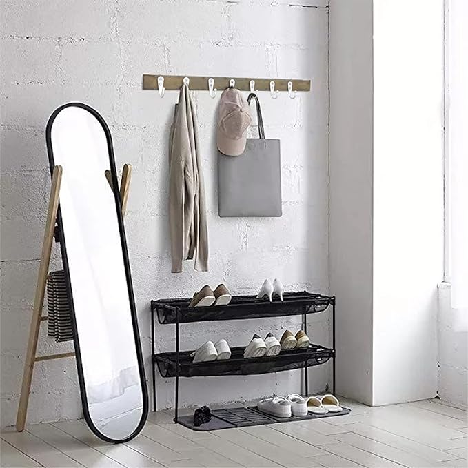 15-Pack Coat Hooks with 30 Screws | Heavy Duty Wall Mounted Hooks for Robe, Backpack, Keys & Entryway Storage | Multi-Use Hanging Hardware (White)