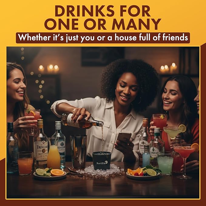 Smart Cocktail Maker – App-Connected Drink Mixer for Effortless Drinks – Craft Hundreds of Cocktails & Mocktails – Home Cocktail Machine for Parties, Gatherings, or Solo Nights