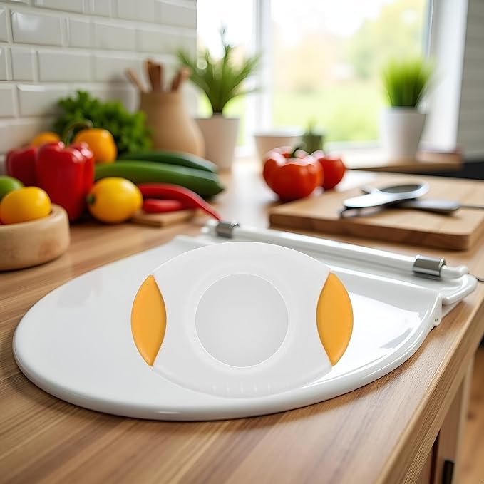 1Pc Yellow Egg Shell Opener,Egg Separators,Egg Topper Cutter,Cracker Separator for Cutting Off The Tops of Eggs,Egg Shell Scissors Opener,Kitchen Gadgets Tools,Specialty Tools and Gadgets,Lightweight