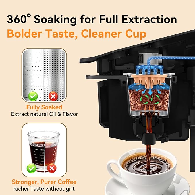 CAPMESSO Reusable K Cups for Keurig: 2025 Updated My K Cup Stainless Steel Coffee Pod Refillable Coffee Filters for K Supreme/K Slim/k-Duo Gen 2/K-Brew Chill with Multistream Technology (4 Pack)
