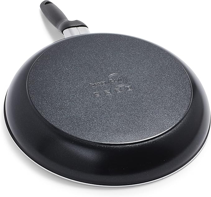 GreenPan Rio 16 Piece Cookware Pots and Pans Set, Hard Anodized Healthy Ceramic Nonstick PFAS-Free, Bakelite Handles, Frypans, Saucepan, Saute Pan, Stock Pot, Kitchen Tools, Dishwasher Safe, Black