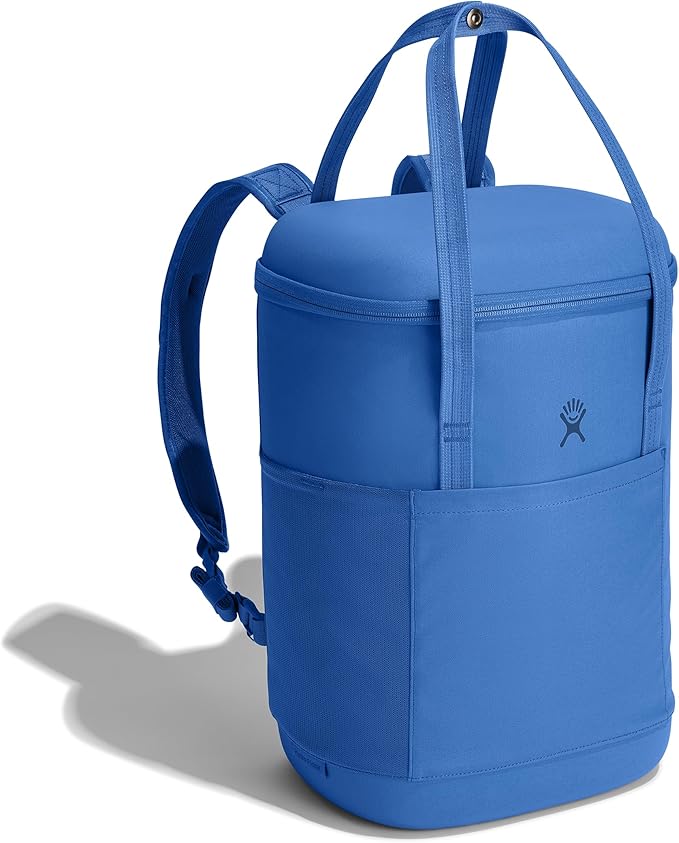 Hydro Flask Cooler Backpack for Beach, Beverages and Travel - Insulated Soft Lunch Bag - 20 L Capacity in Cascade Blue