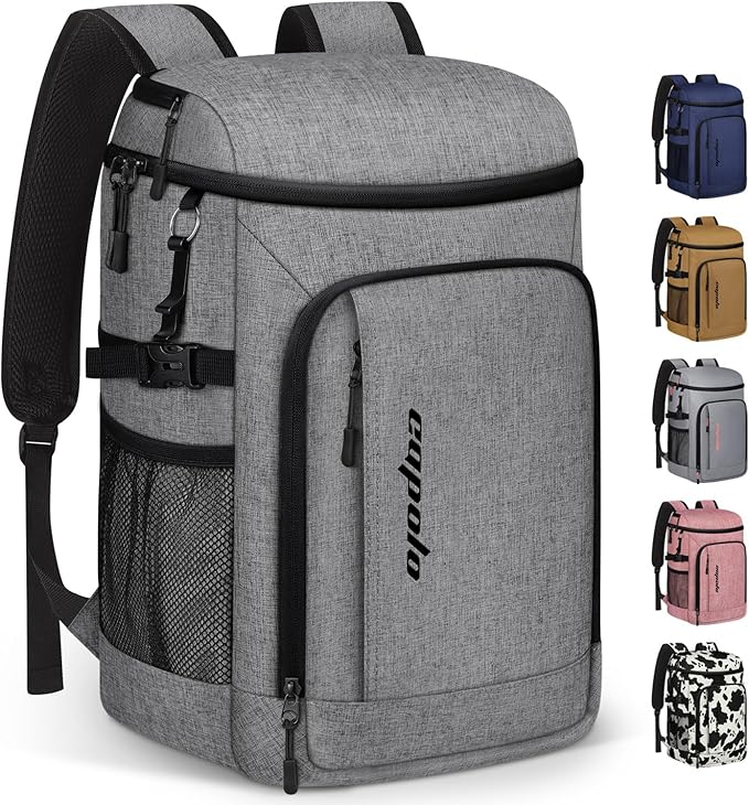 Capolo 36/45 Cans Cooler Backpack Insulated Waterproof for Women Men Lunch Backpack Coolers Leak Proof Soft Cooler Bags