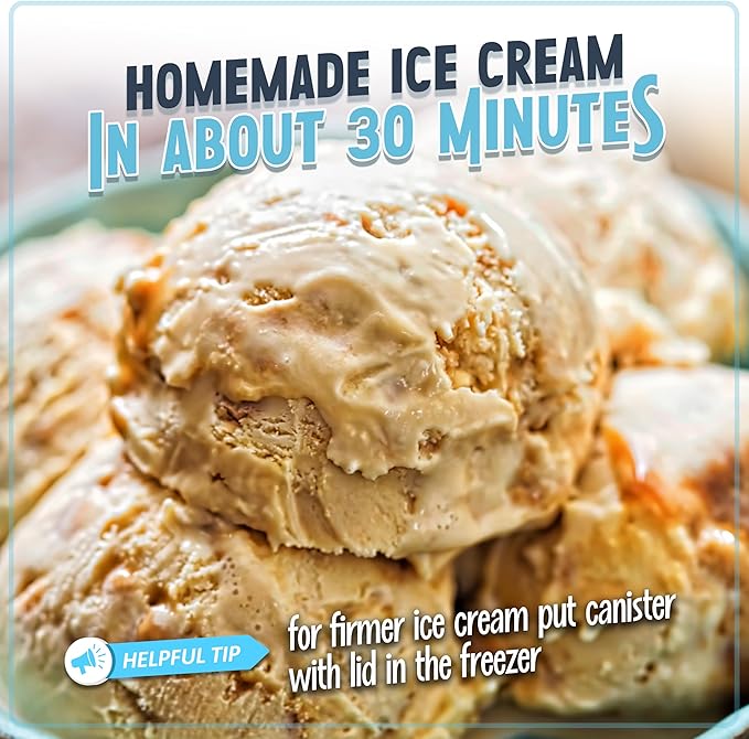 Nostalgia Electric Ice Cream Maker – Parlor Style, Old Fashioned Soft Serve Ice Cream Machine Makes Frozen Yogurt or Gelato in Minutes - Fun Kitchen Appliance – Red - 4 Quart
