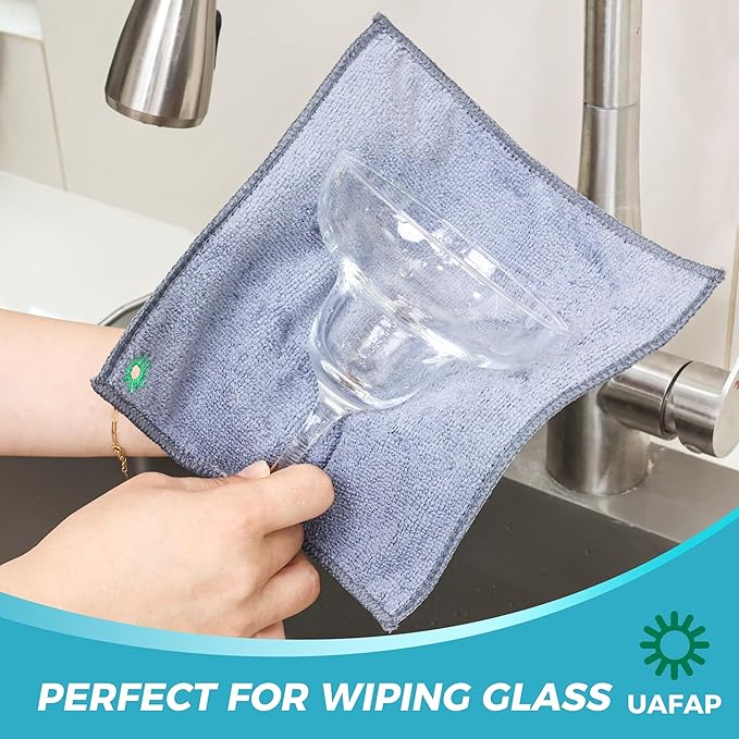 12Pcs New Upgrade 2-Layer Non Scratch Wire Dishcloth,Wire Dishwashing Rag,Reusable Quick-Dry Odor-Free Scrub Cloths for Dishes, Kitchen Cleaning Dish Rags for Cookware,Sinks, Dishes,Stove 