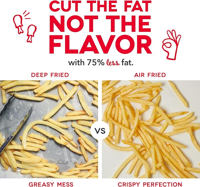 DASH Tasti-Crisp™ Express Air Fryer Oven, 2.6 Qt., Aqua – Compact Air Fryer for Healthier Food in Minutes, Ideal for Small Spaces - Auto Shut Off, Analog, 1000-Watt