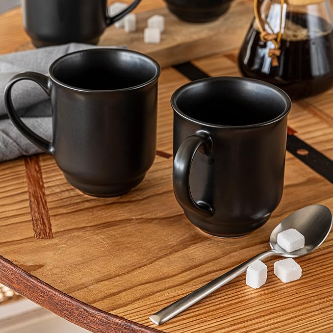 over&back 20pc Modern Flatware Cutlery Set - Comes with 4 Dinner Forks, 4 Salad Forks, 4 Dinner Knives, 4 Dinner Spoons, and 4 Teaspoons - 18/8 Stainless Steel - Dishwasher-Safe - Brushed Stainless