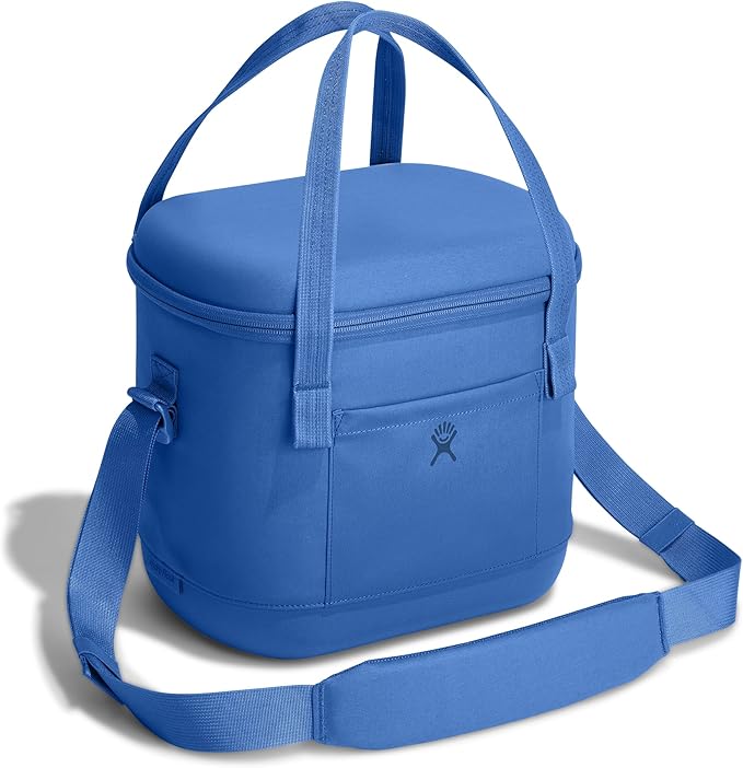 Hydro Flask Cooler Bag for Beach, Beverages and Travel - Insulated Soft Lunch Bag - 12 L Capacity in Cascade Blue