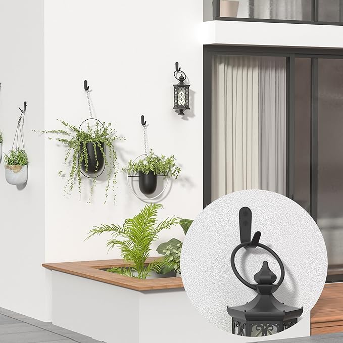 10PCS Wall Hooks - Coat, Backpack & Hanging Hooks for Bathroom, Bedroom, Entryway