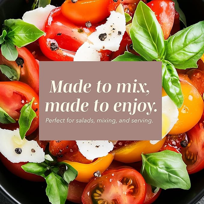 COOK WITH COLOR Mixing Bowls with Lids - 12 Piece Plastic Nesting Bowls Set includes 6 Prep Bowls and 6 Lids, Diamond Design - Microwave Safe (Mint)