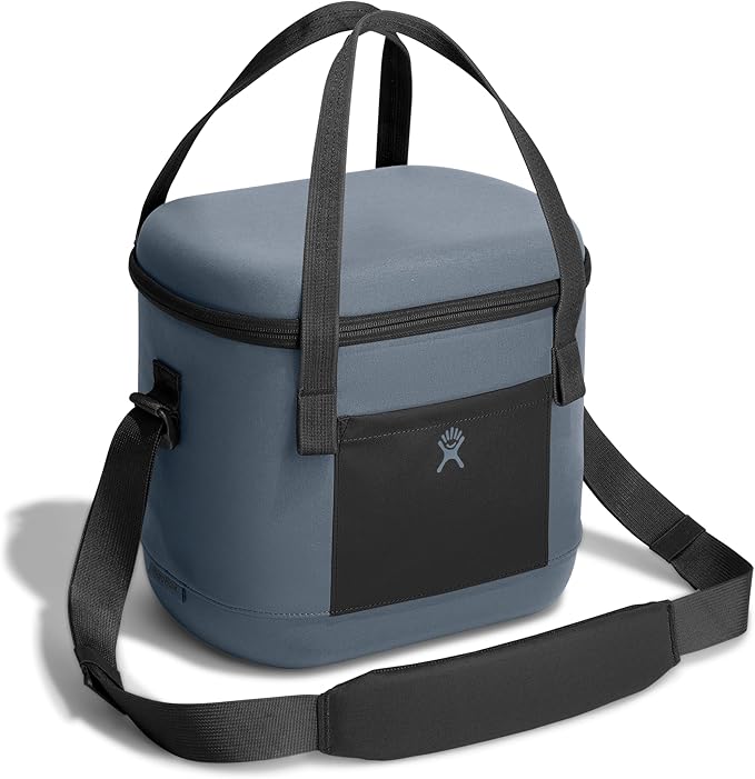 Hydro Flask Cooler Bag - Insulated Soft Lunch Bag - 12 L Capacity in Koala Gray and Black