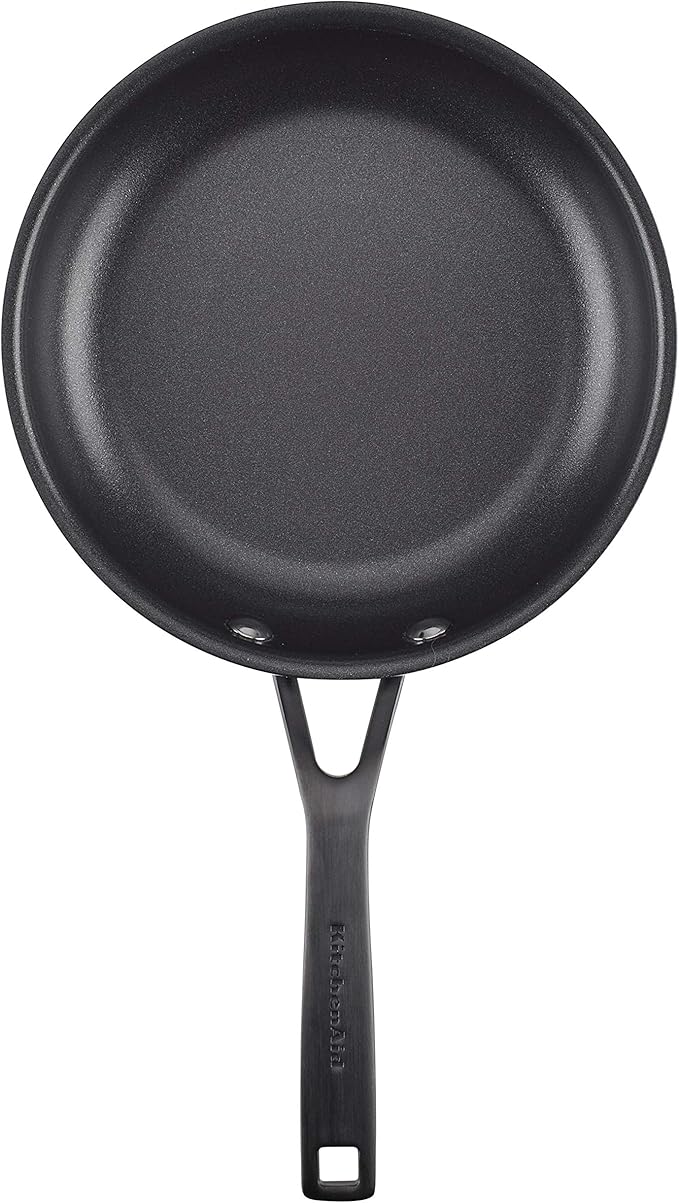 KitchenAid 5-Ply Clad Polished Stainless Steel Nonstick Fry Pan/Skillet, 8.25 Inch