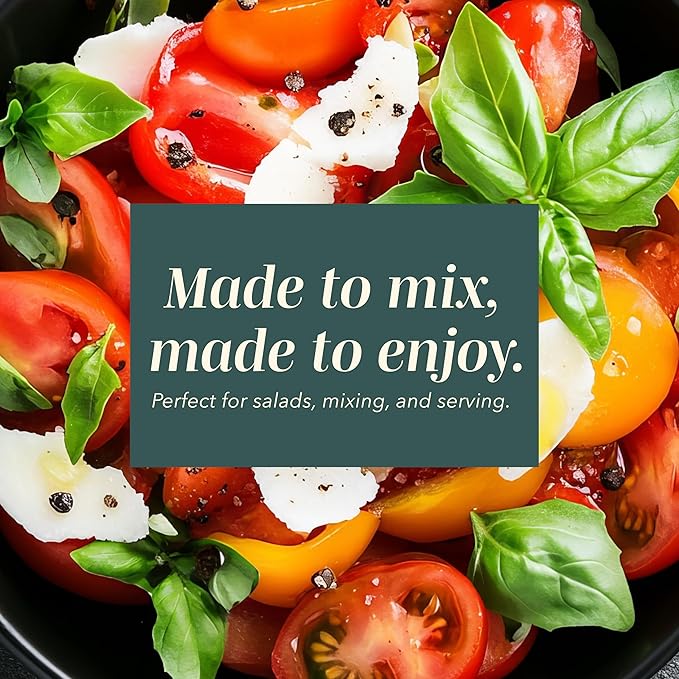 COOK WITH COLOR Mixing Bowls with Lids - 12 Piece Plastic Nesting Bowls Set includes 6 Prep Bowls and 6 Lids, Diamond Design - Microwave Safe (Mint)
