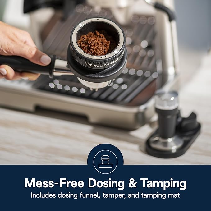 De'Longhi La Specialista Arte Evo Espresso Machine - Compact Cold Brew Coffee Maker with Grinder, Milk Steam Wand/Frother & Tamping Tools - Home Barista Kit for Lattes, Cappuccinos, Iced Coffee