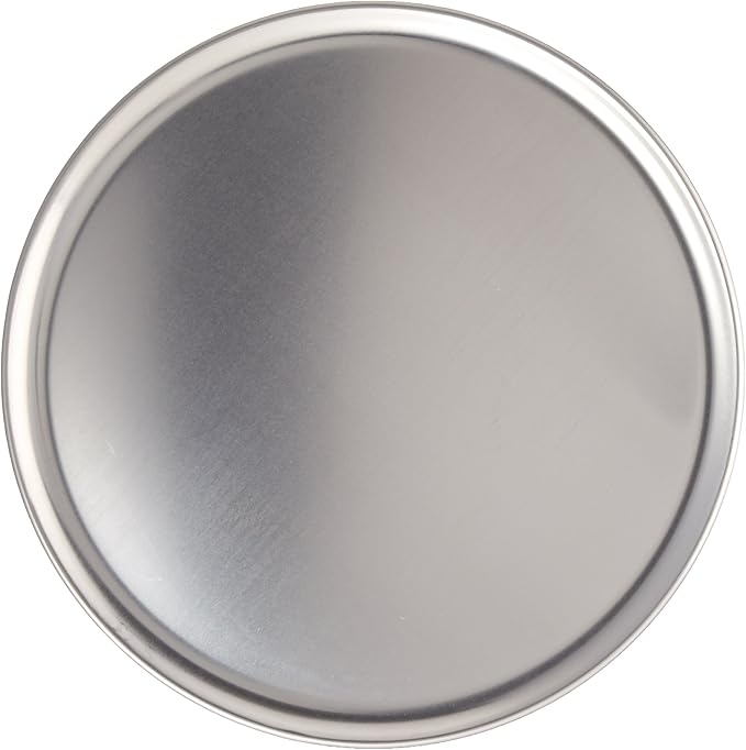 New Star Foodservice 51025 Restaurant-Grade Aluminum Pizza Pan, Baking Tray, Coupe Style, 12-Inch, Pack of 6