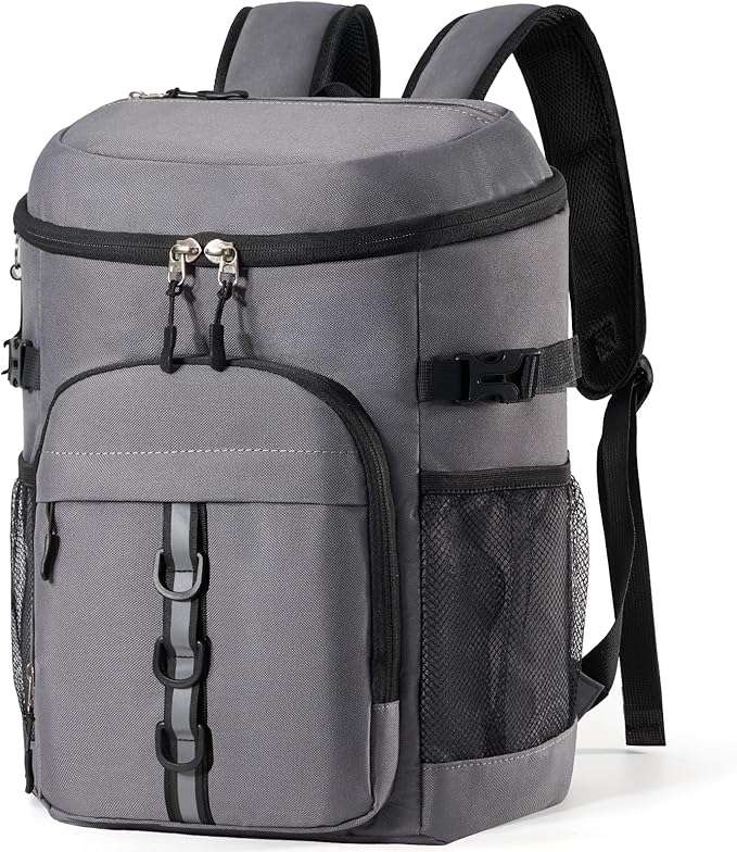 Cooler Backpack, Lightweight and Large Capacity Soft Backpack Cooler, Leak Proof Cooler Bag for Men Women
