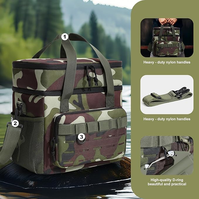 Backpack Coolers Insulated Leak Proof, 36 Cans Large Cooler Backpack Insulated Waterproof. Soft Cooler Bag for Beach Travel Outdoor Camping Picnic