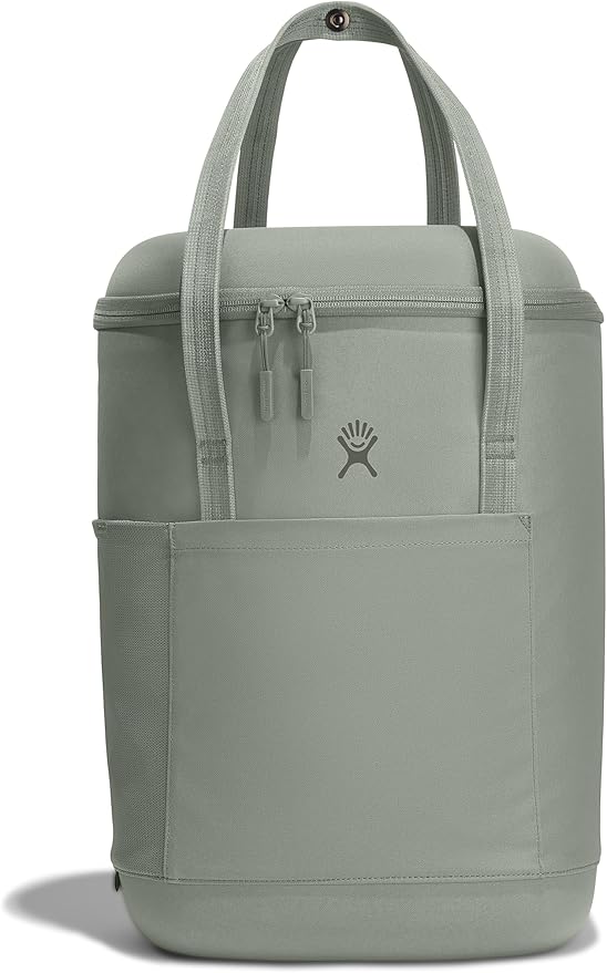 Hydro Flask Cooler Backpack for Beach, Beverages and Travel - Insulated Soft Lunch Bag - 20 L Capacity in Agave Green