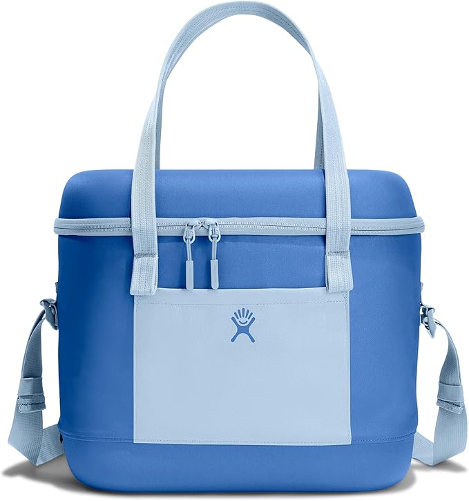 Hydro Flask Cooler Bag - Insulated Soft Lunch Bag - 20 L Capacity in Cascade and Surf Blue