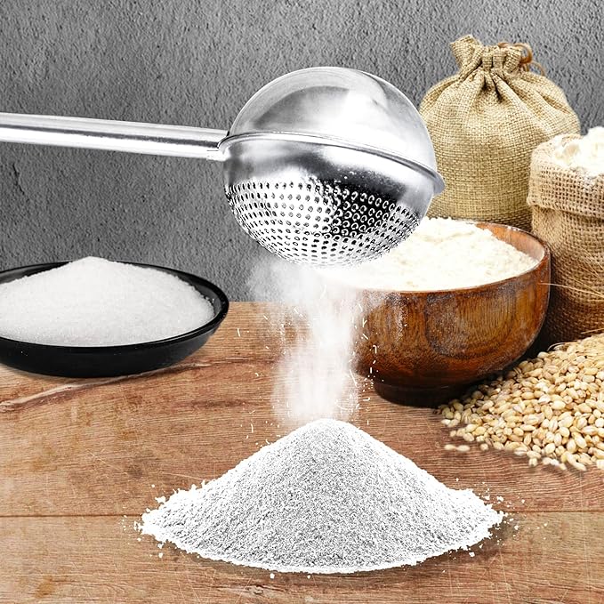 11-Piece Measuring Cups and Spoons Set with Stackable Measuring Cup, Lid, and Flour Duster, Unique Kitchen Gadgets for Baking and Cooking, BPA-Free, Dishwasher Safe