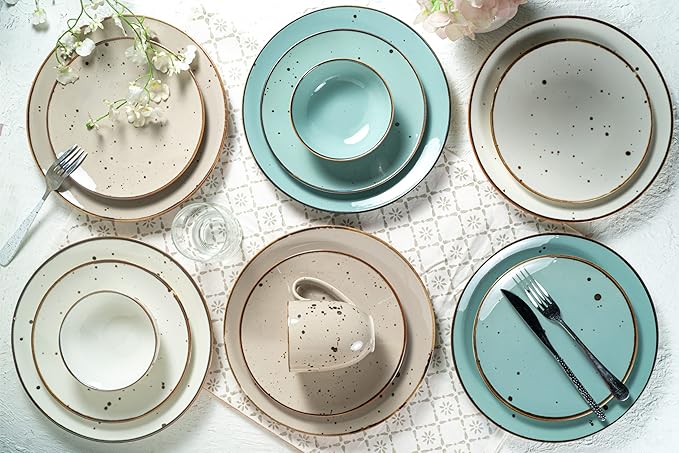 Small Hand Craft Dessert Bowls - 12oz, Set of 6 - Microwave, Oven, Dishwasher Safe, Ice Cream,Soup,Snacks, Rice, Cereal, Chili, Side Dishes, Dips, Ideal Gift - Natural Assorted Colors